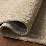 Chris Loves Julia x Loloi Dorothea Dove / Natural Rug RUGS - wool Loloi