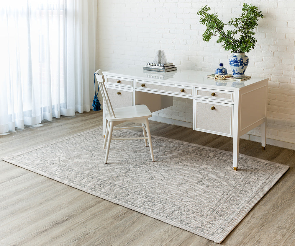 Dewmist Grey Outdoor Rug 5-Rugs - indoor/outdoor Momeni