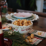 Stoneware Bowl with Bow Edge
