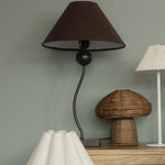 Burgundy Wave Table Lamp LIGHITING - table lamp Morel (Faire)