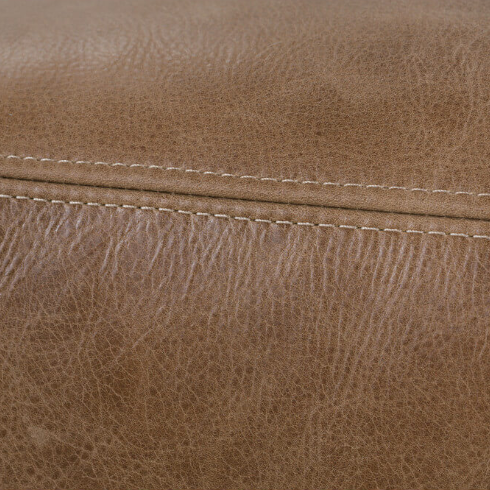 FLOOR MODEL - Dena Leather Ottoman FURNITURE - floor model Rowe Furniture