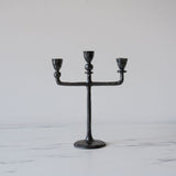 Hand Forged Candelabra Style Taper Holder - Rug & Weave