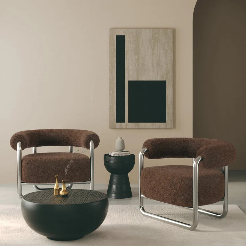 Drift Metallic Accent Chair FURNITURE - accent chair Union Home
