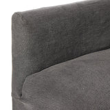 Lowell Slipcover Swivel Chair - Broadway Demin FURNITURE - lounge chair Four Hands