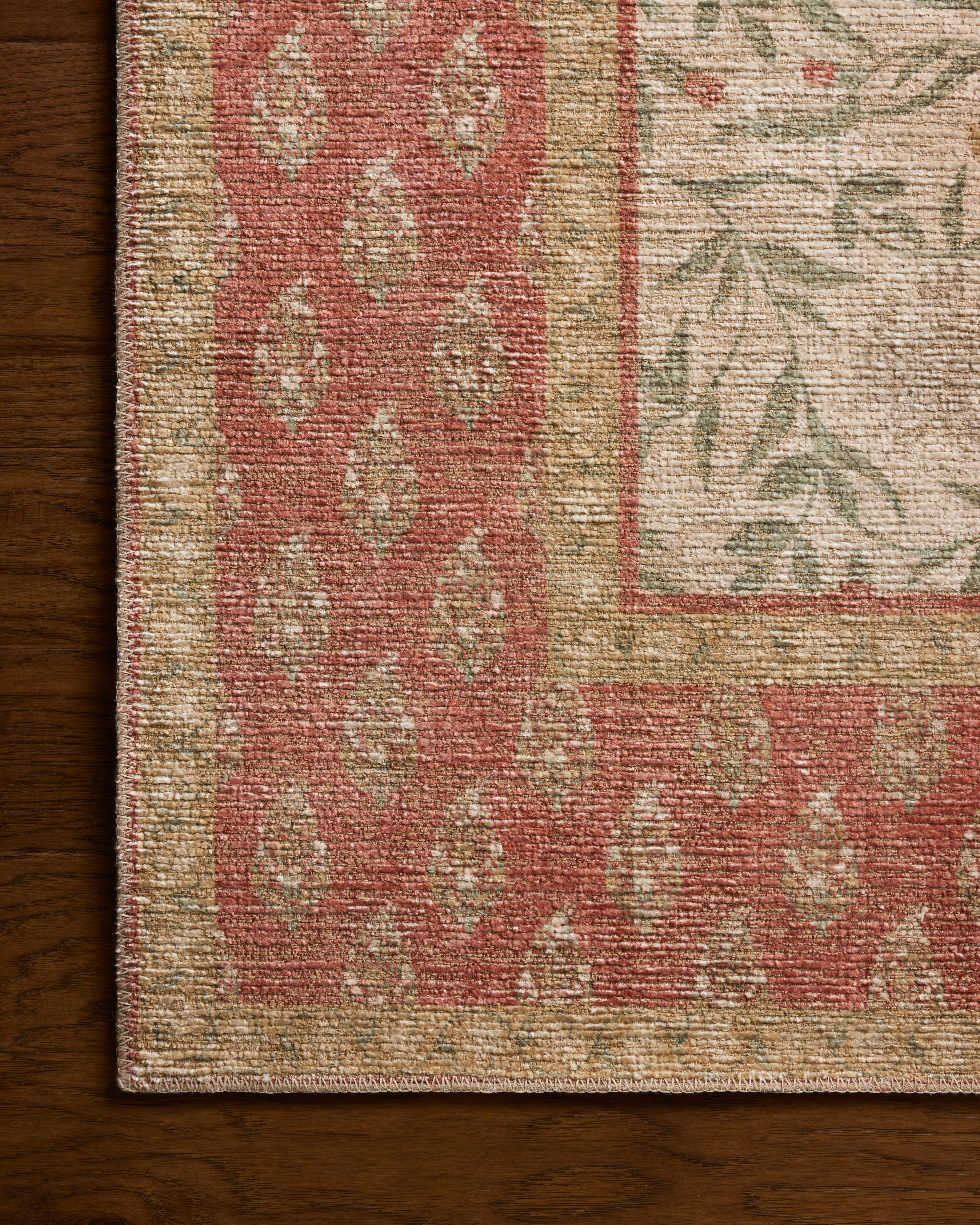 Rifle Paper Co. x Loloi Edinburgh Ivory / Spice Rug RUGS - jute Loloi