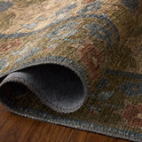 Rifle Paper Co. x Loloi Edinburgh Tan / Olive Rug RUGS - jute Loloi