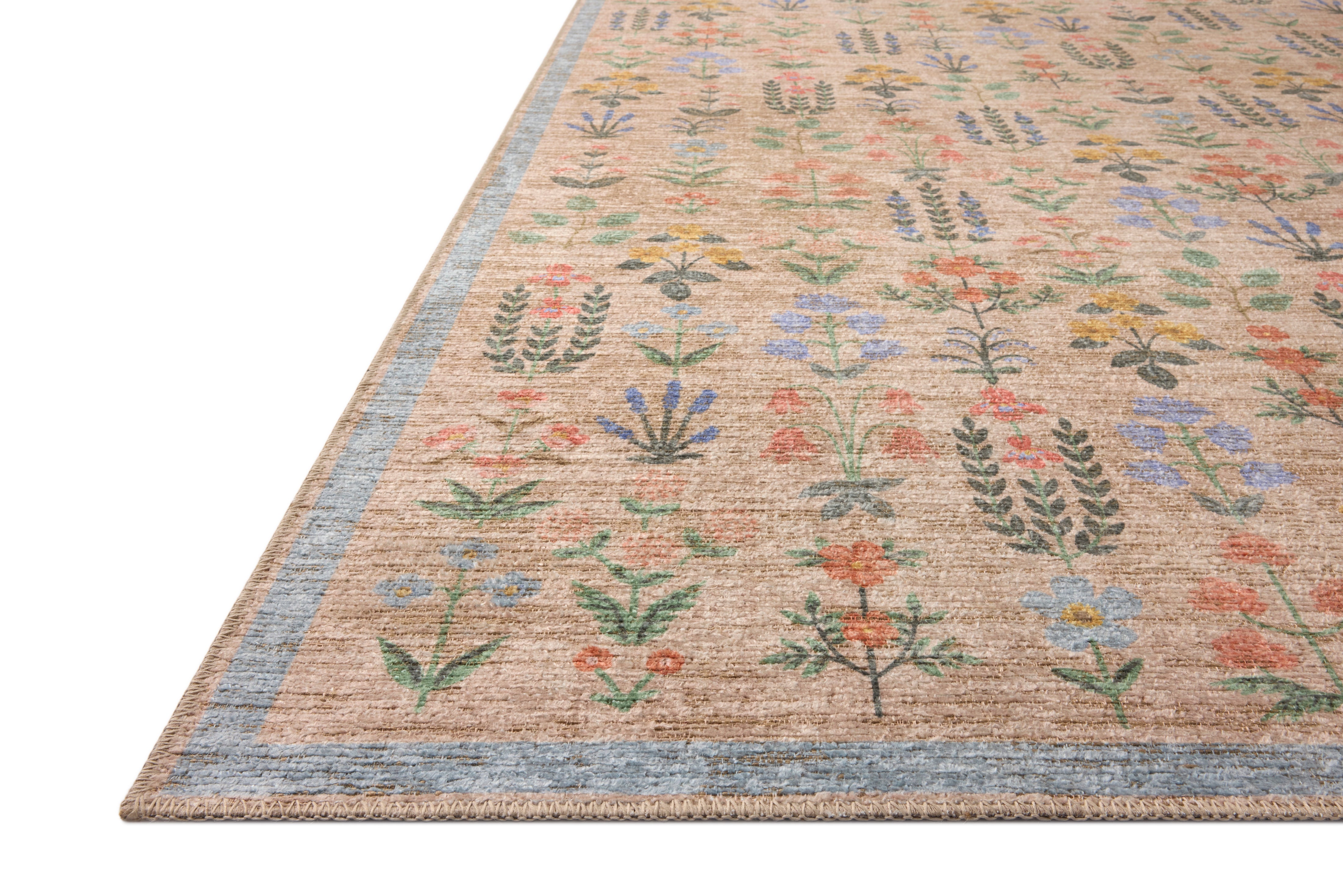 Rifle Paper Co. x Loloi Edinburgh Cream / Multi Rug RUGS - jute Loloi