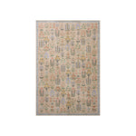 Rifle Paper Co. x Loloi Edinburgh Cream / Multi Rug RUGS - jute Loloi 18" x 18"