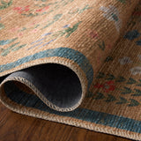 Rifle Paper Co. x Loloi Edinburgh Wheat / Multi Rug RUGS - jute Loloi