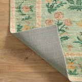 Rifle Paper Co. X Loloi/ Eden Mughal Rose Moss Rug 0-RUGS-patterned Loloi