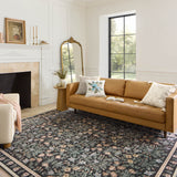 Rifle Paper Co. X Loloi/ Eden Mughal Garden Black Rug 0-RUGS-patterned Loloi