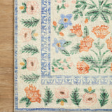 Rifle Paper Co. x Loloi Eden Mughal Garden Cream Rug 0-RUGS-patterned Loloi