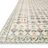 Rifle Paper Co. X Loloi Eden Lattice Ivory Rug 0-RUGS-patterned Loloi