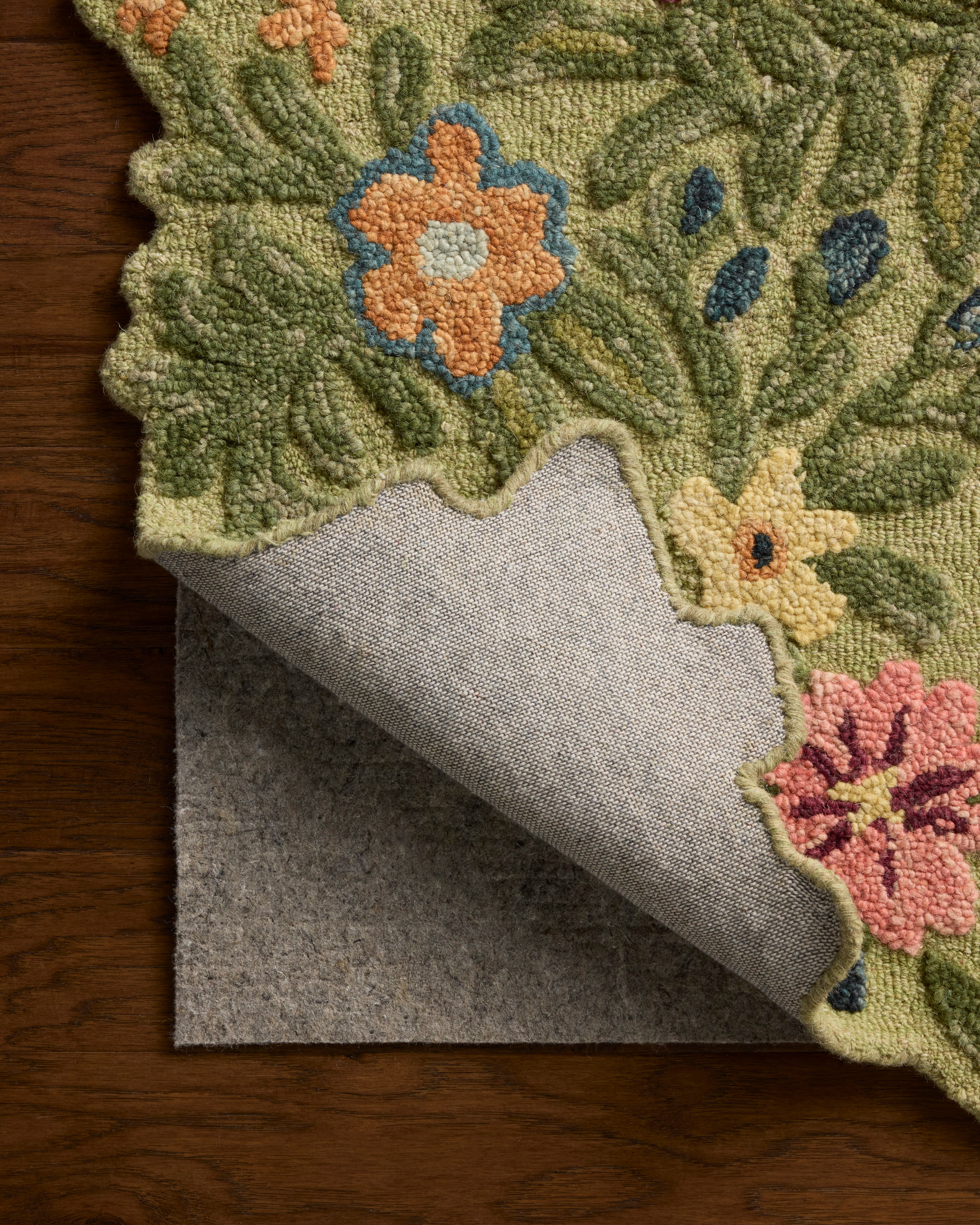 Rifle Paper Co. x Loloi Edith Green / Multi Rug RUGS - wool Loloi