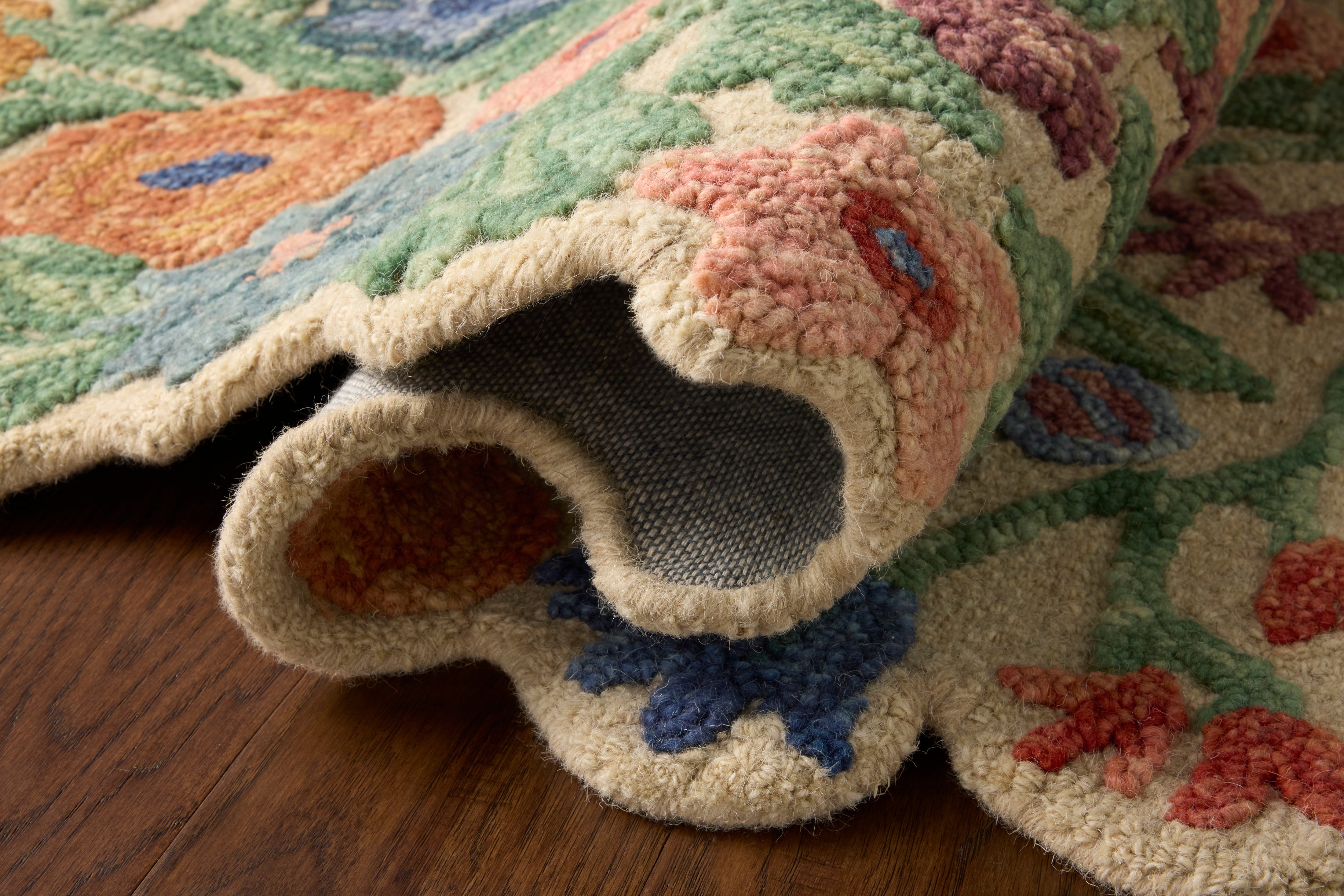 Rifle Paper Co. x Loloi Edith Ivory / Multi Rug RUGS - wool Loloi