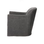Lowell Slipcover Swivel Chair - Broadway Demin FURNITURE - lounge chair Four Hands