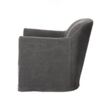 Lowell Slipcover Swivel Chair - Broadway Demin FURNITURE - lounge chair Four Hands