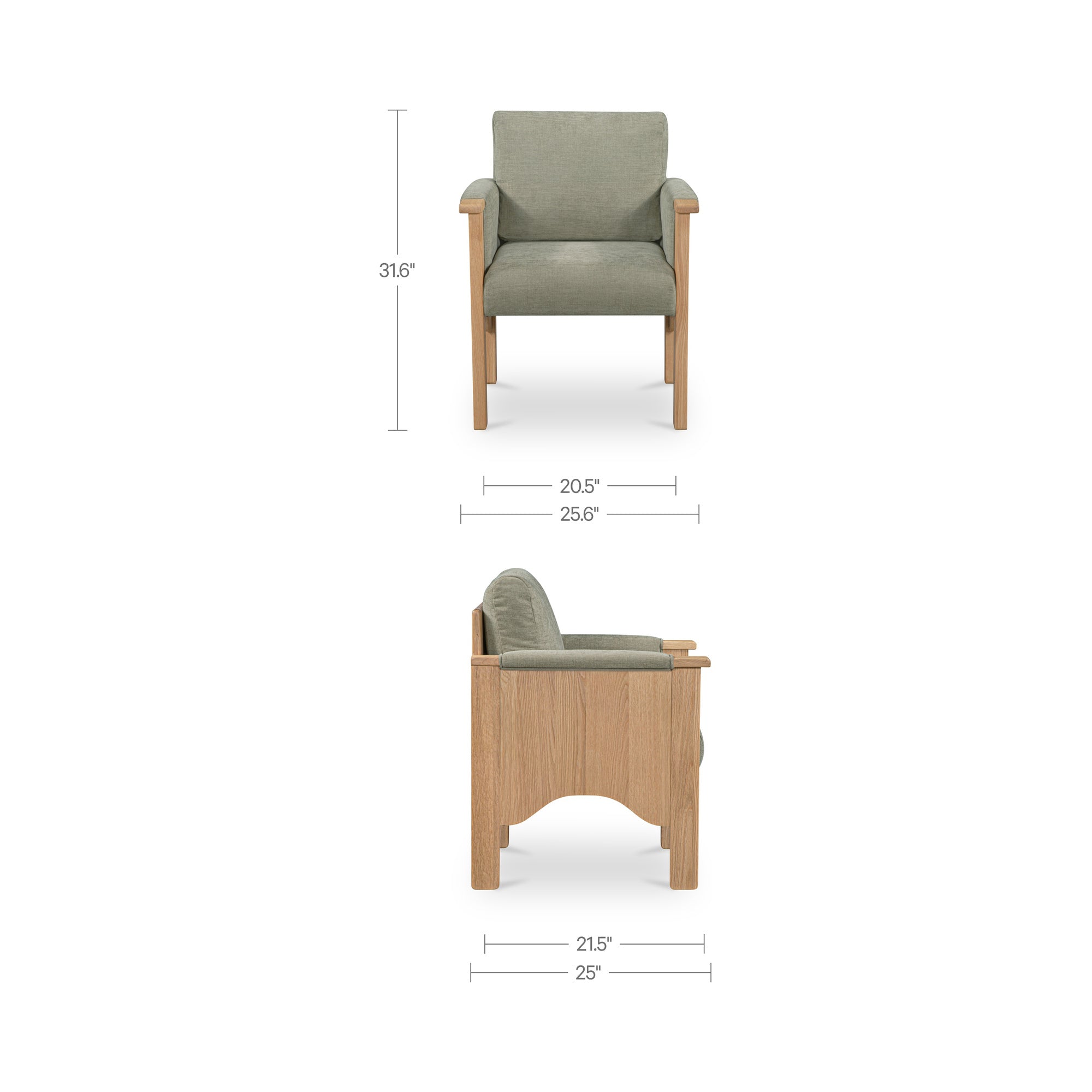 Bauer Dining Chair FURNITURE - dining chair Moe's Furniture