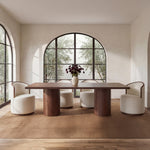 Rossi Swivel Dining Chair FURNITURE - dining chair Moe's Furniture