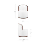 Rossi Swivel Dining Chair FURNITURE - dining chair Moe's Furniture