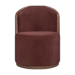 Rossi Swivel Dining Chair FURNITURE - dining chair Moe's Furniture Purple