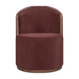 Rossi Swivel Dining Chair FURNITURE - dining chair Moe's Furniture Purple