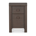 Loren Nightstand FURNITURE - nightstand Moe's Furniture Brown Small