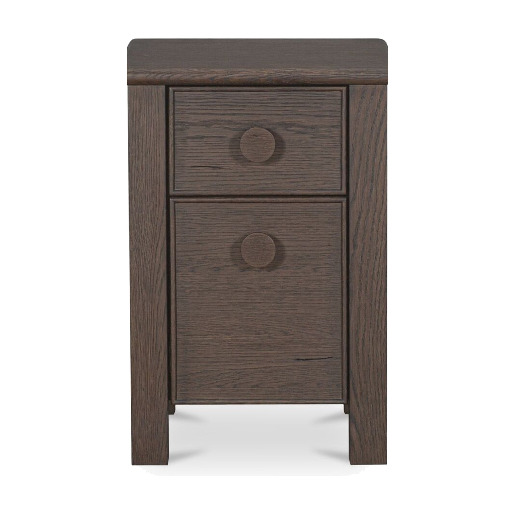 Loren Nightstand FURNITURE - nightstand Moe's Furniture Brown Small