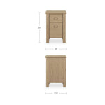 Loren Nightstand FURNITURE - nightstand Moe's Furniture