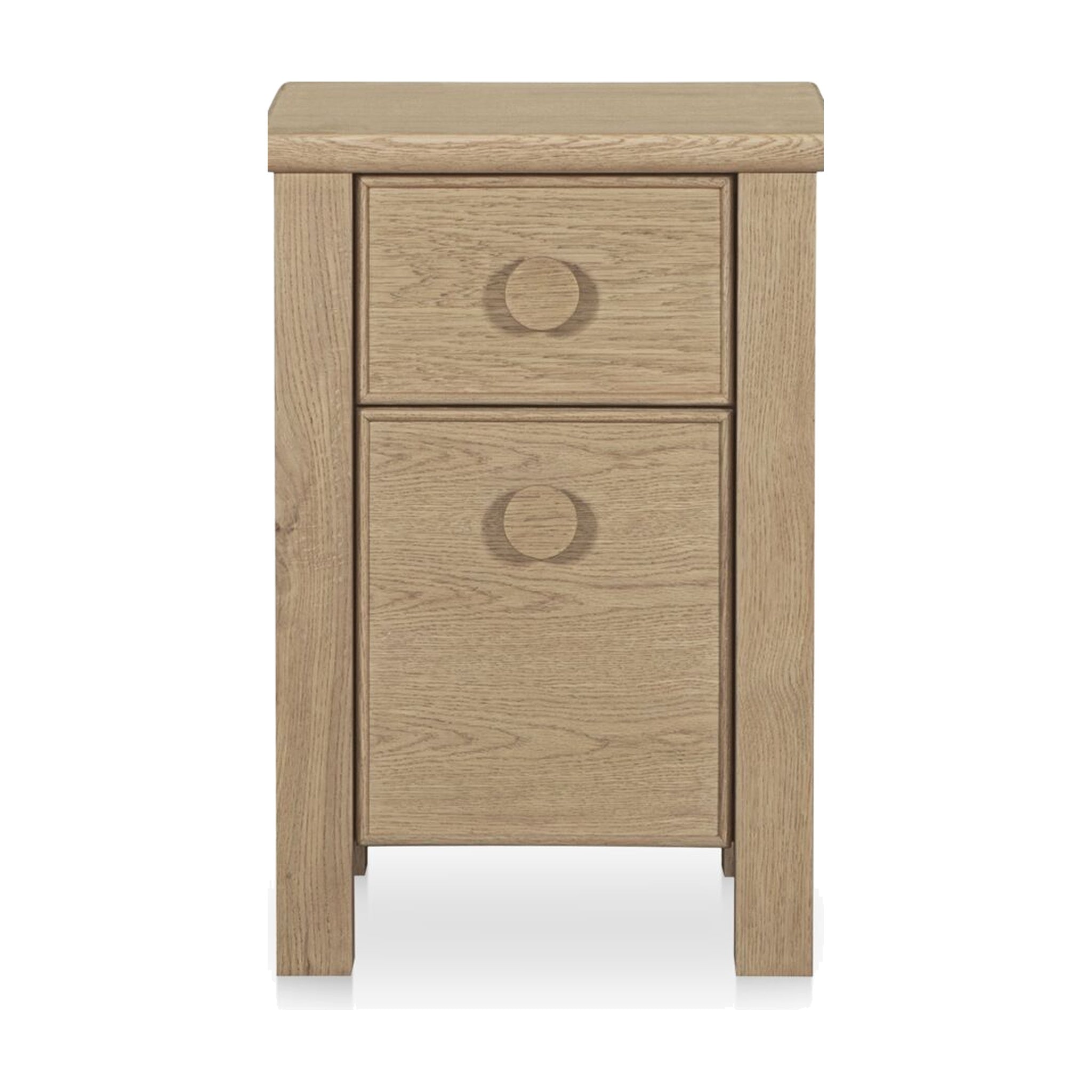 Loren Nightstand FURNITURE - nightstand Moe's Furniture Natural Small