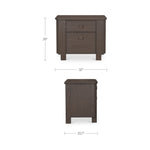Loren Nightstand FURNITURE - nightstand Moe's Furniture