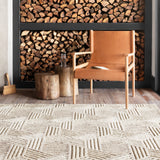 Loloi Ehren Oatmeal / Ivory Rug RUGS - wool Loloi