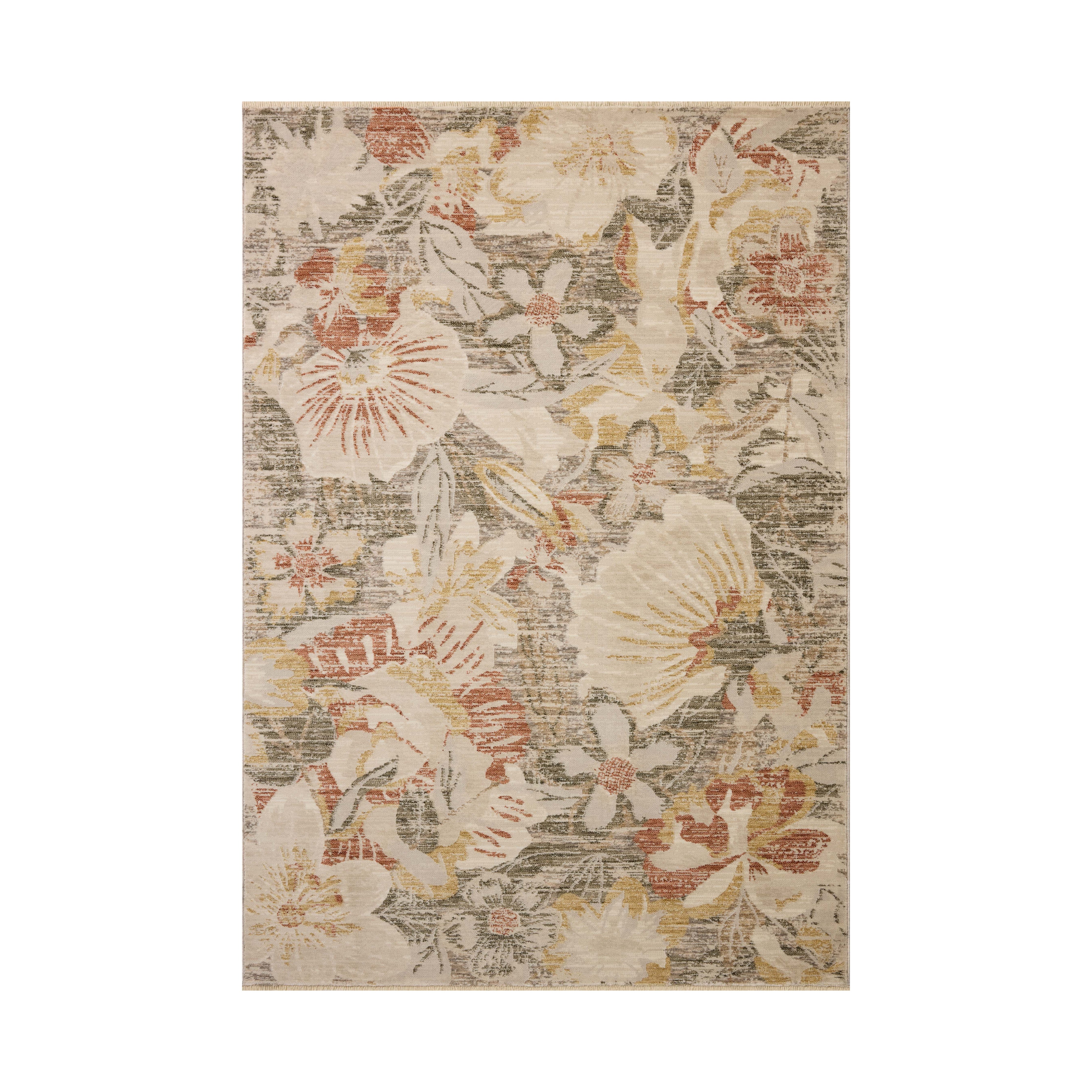 Loloi Eileen Natural / Sunrise Rug RUGS - synthetic Loloi 18" x 18" sample