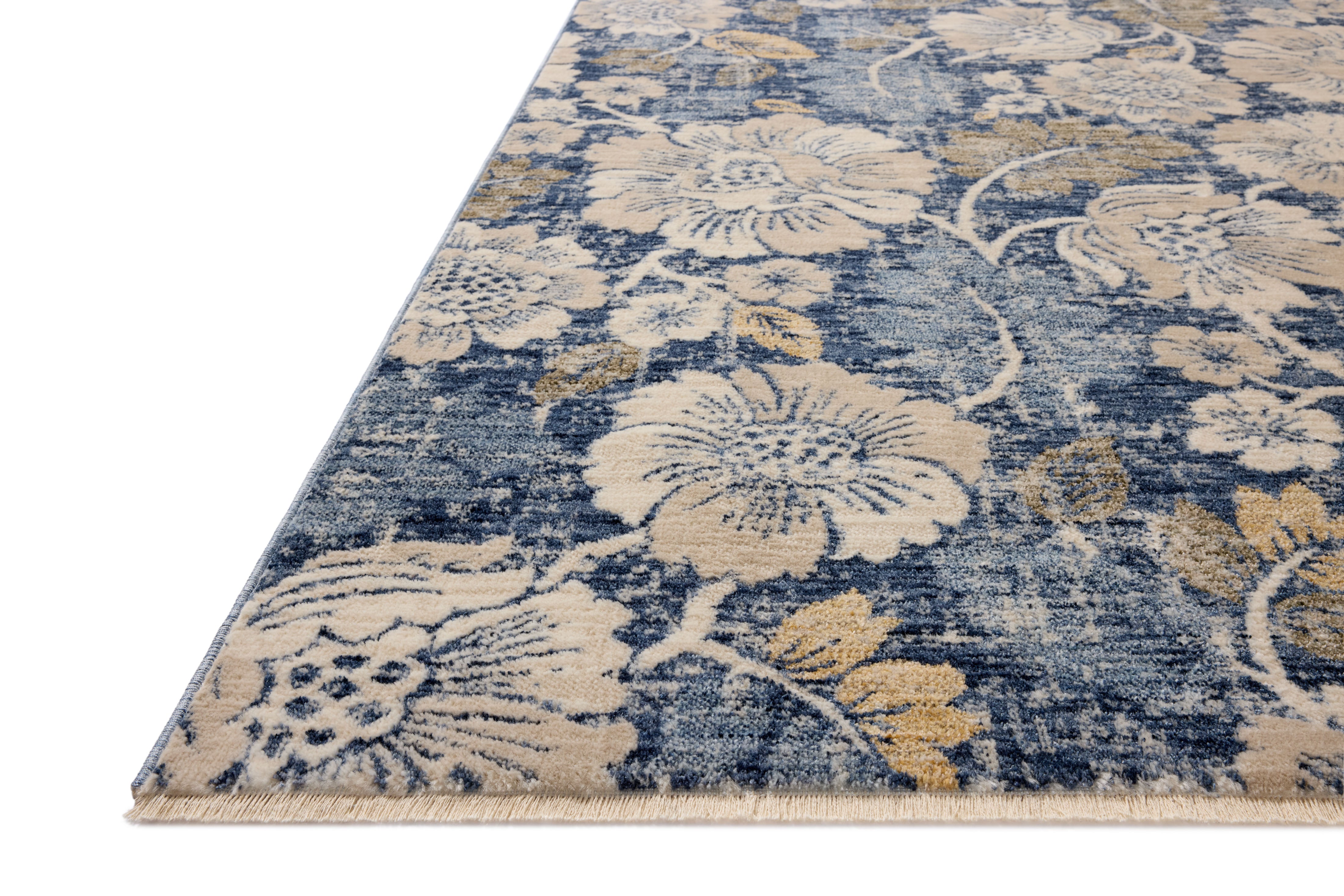 Loloi Eileen Denim / Natural Rug RUGS - synthetic Loloi