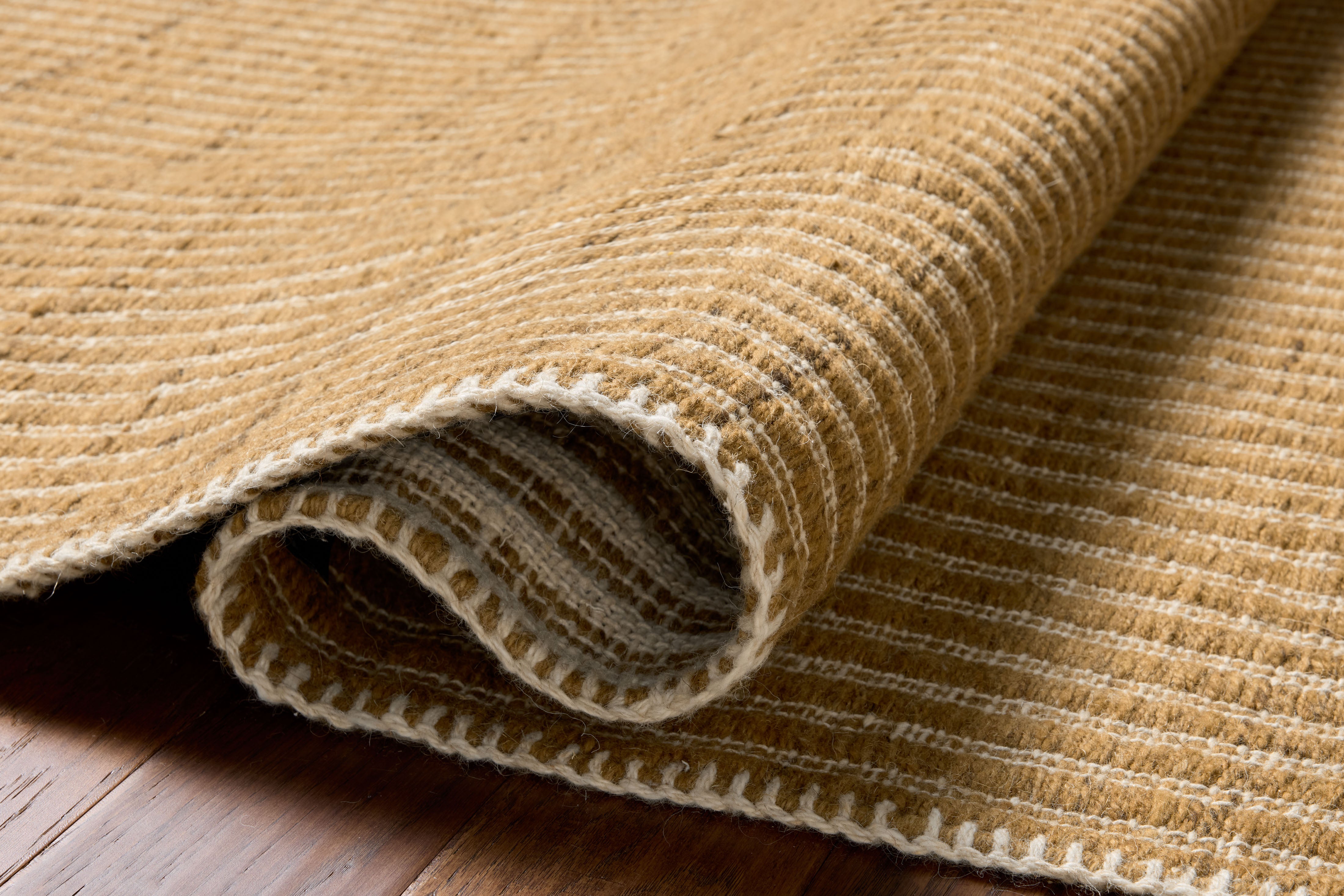 Loloi Elma Wheat Rug RUGS - wool Loloi