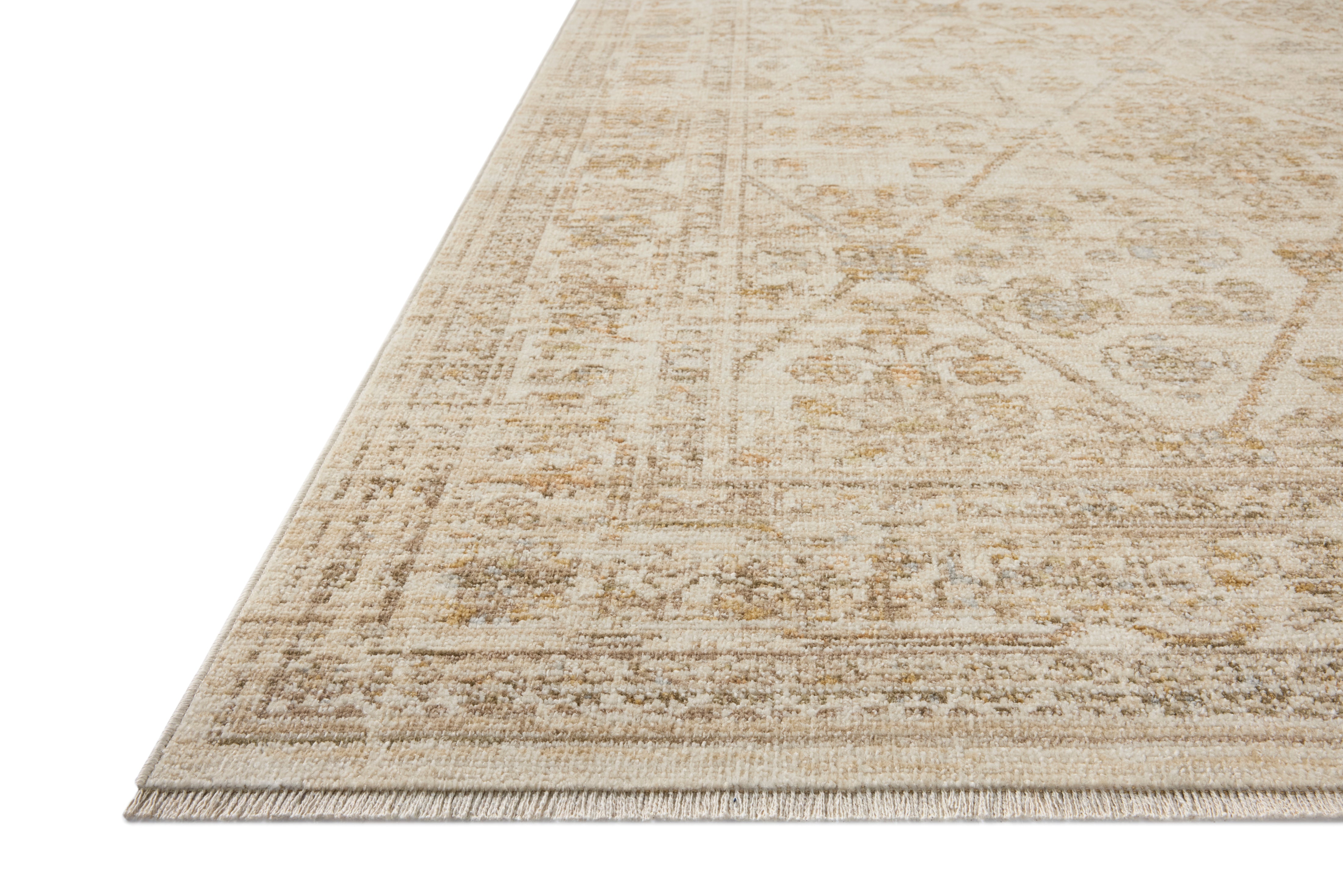 Loloi Elora Ivory / Multi Rug RUGS - synthetic Loloi 18" x 18"