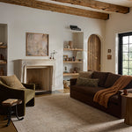 Loloi Elora Natural / Terracotta Rug RUGS - synthetic Loloi