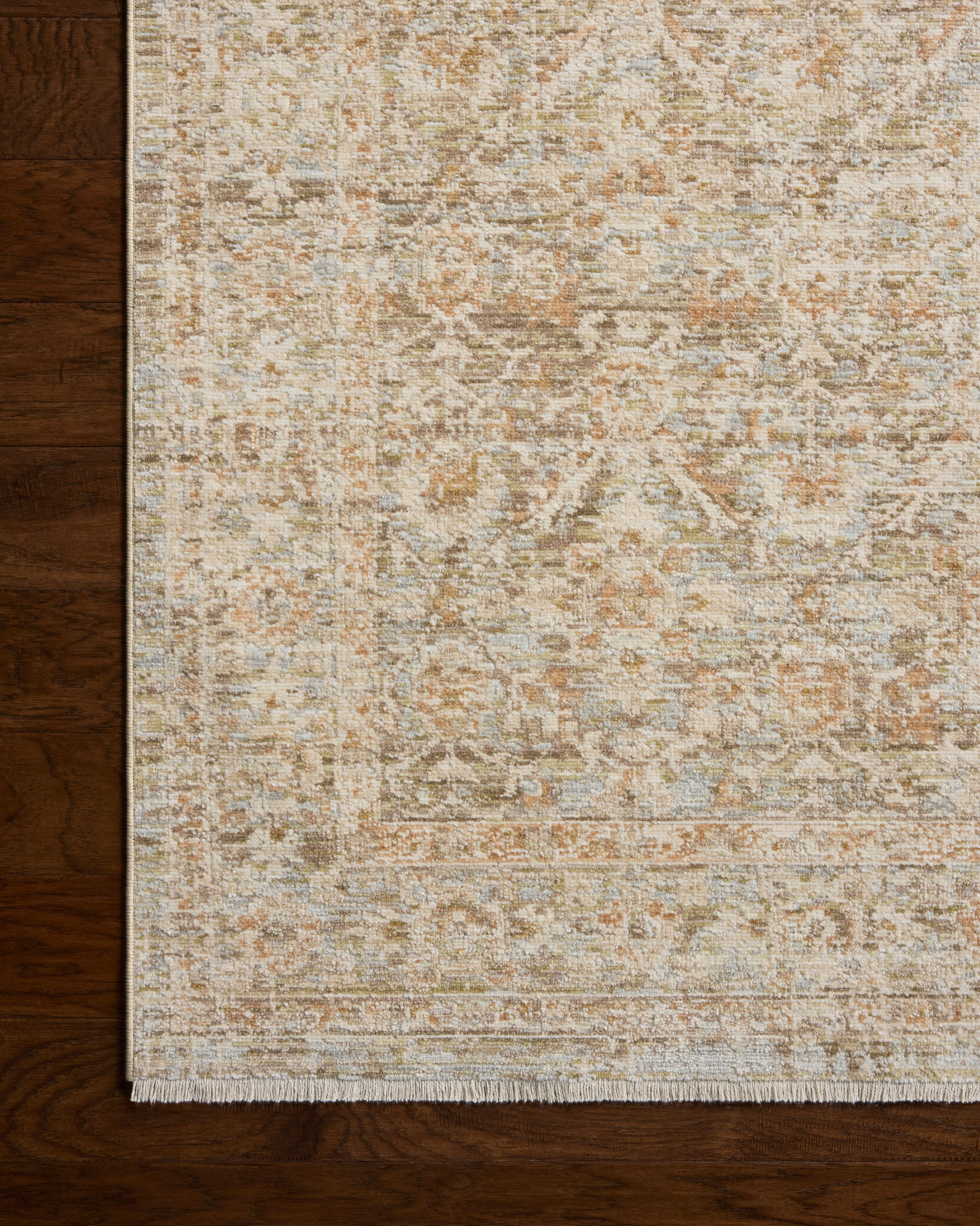 Loloi Elora Sky / Terracotta Rug RUGS - synthetic Loloi