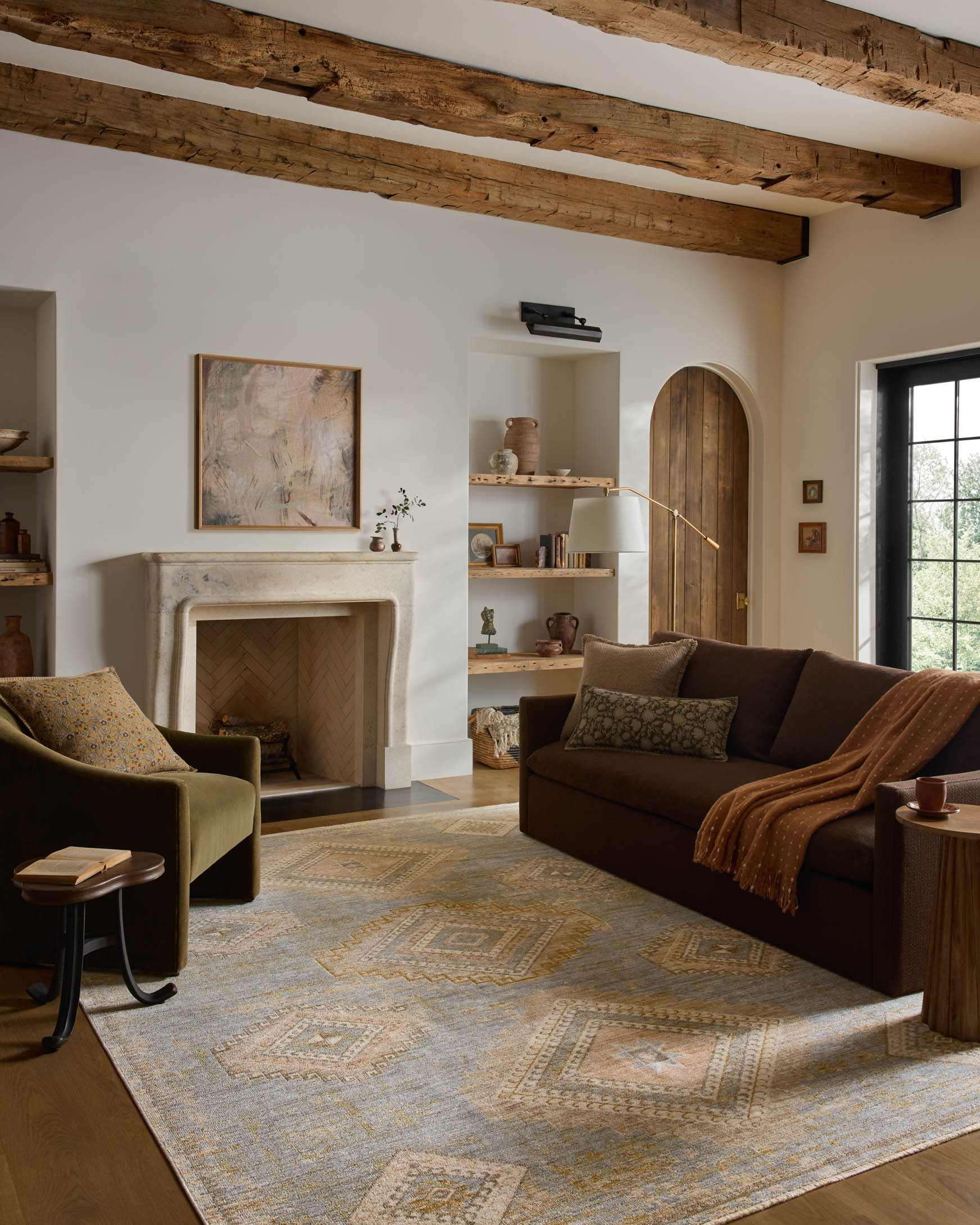 Loloi Elora Sky / Multi Rug RUGS - synthetic Loloi