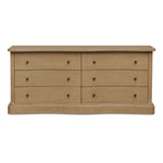 Clarence 6 Drawer Dresser FURNITURE - dresser Moe's Furniture Natural