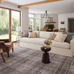 Angela Rose x Loloi Ember Graphite / Multi Rug 0-RUGS-patterned Loloi