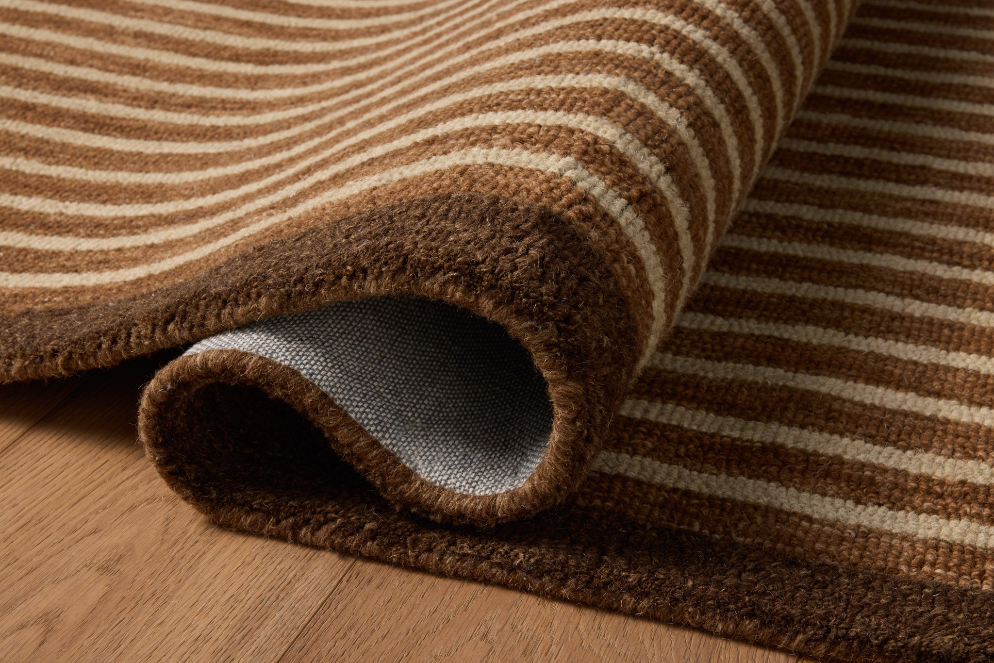 Chris Loves Julia x Loloi Emmeline Antique Bronze / Linen Rug - Rug & Weave