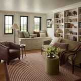 Chris Loves Julia x Loloi Emmeline Berry / Linen Rug - Rug & Weave