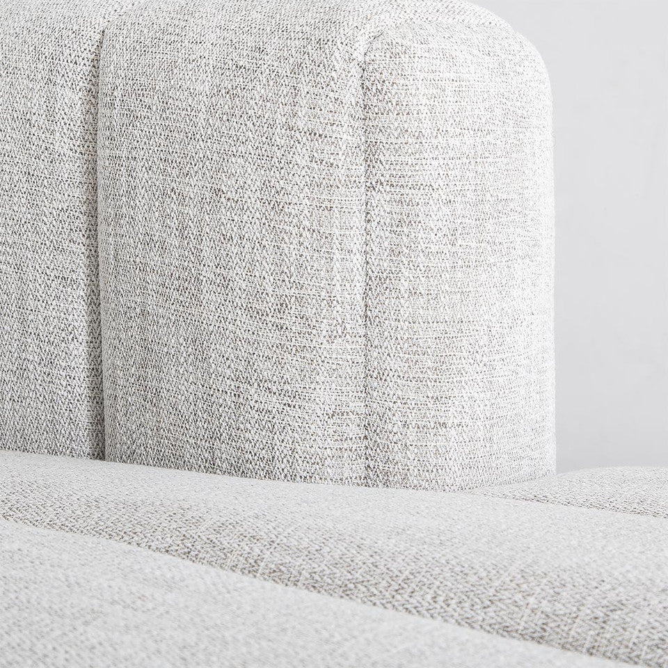 Elli Armless Chair - Coconut - Rug & Weave