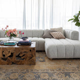 Elli Sectional - Coconut 2 - FURNITURE - sectional Style in Form