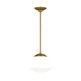 Milne Large Pendant LIGHTING - pendant Visual Comfort Burnished Brass