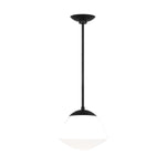 Milne Large Pendant LIGHTING - pendant Visual Comfort Midnight Black