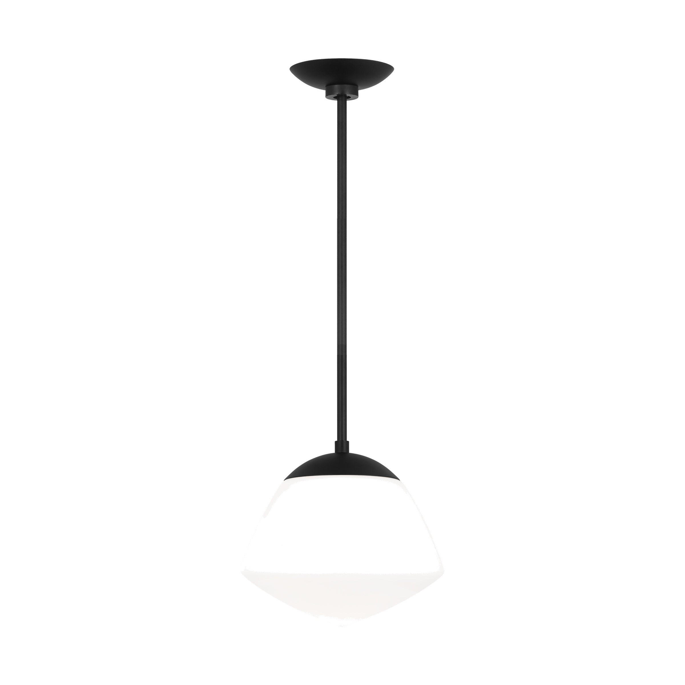 Milne Large Pendant LIGHTING - pendant Visual Comfort Midnight Black