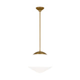 Milne Small Pendant LIGHTING - pendant Visual Comfort Burnished Brass