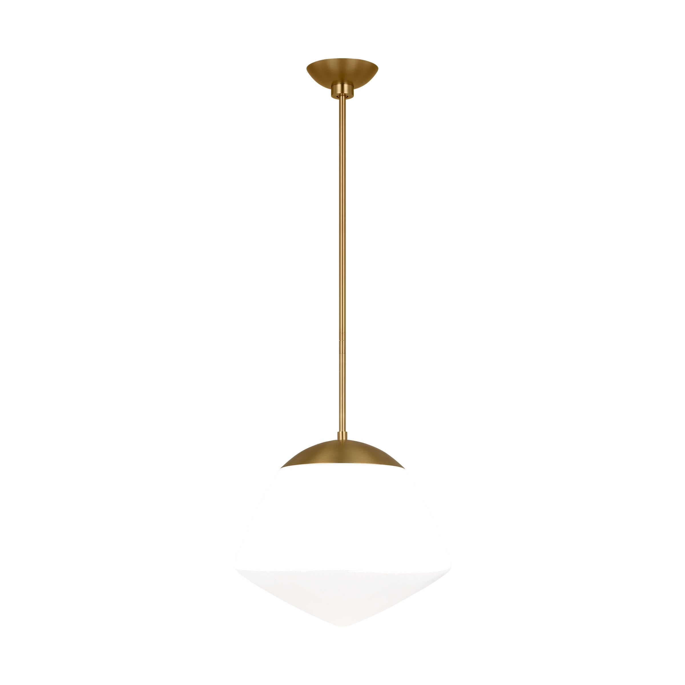 Milne Small Pendant LIGHTING - pendant Visual Comfort Burnished Brass